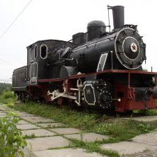 Old time locomotive