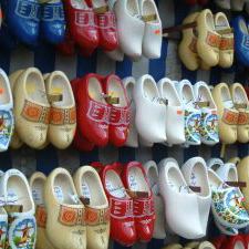 Dutch clogs wooden shoes