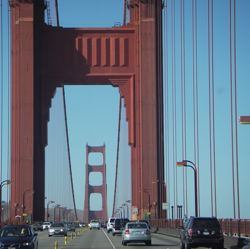 Golden Gate Bridge - near Sausalito, CA