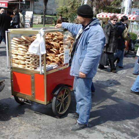 Simit Vendor Istanbul