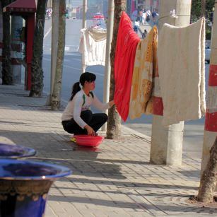 Washing Woman China