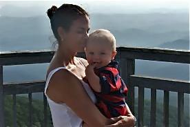 Mother Son Hilly overlook