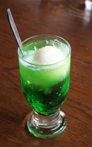green cream soda