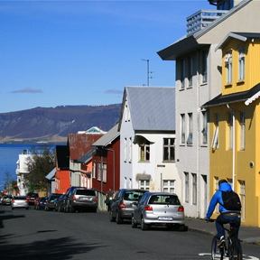 Biking Reykjavik