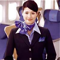 Foreign Airline Stewardess