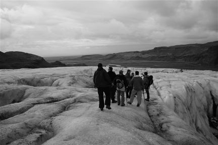 Ice Hiking in Iceland
