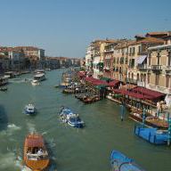 Busy Venice Grand Canal