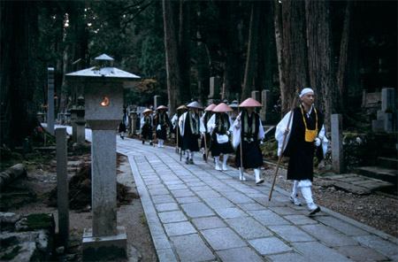 Japanese monks