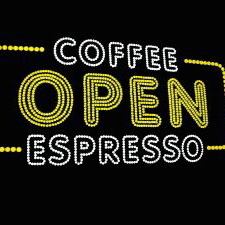 coffee espresso sign