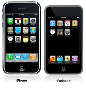 iPhone vs. iPod comparison