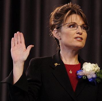 Sarah Palin Swearing In