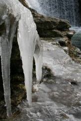 frozen winter water