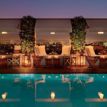 Skybar Pool Mondrian Hotel