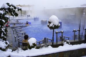 Spa Castle outdoor heated pool
