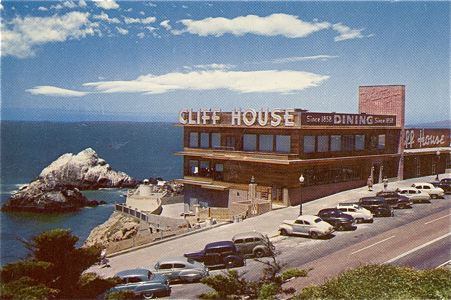Cliff House in the 1950s - courtesy National Park Service