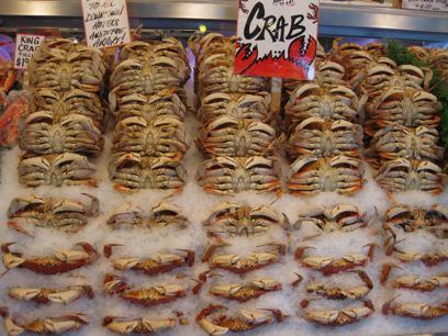Seattle fresh crab