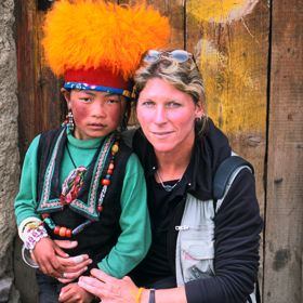 Alison Wright in Tibet
