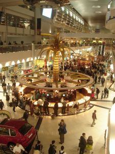 Indoor shopping Dubai