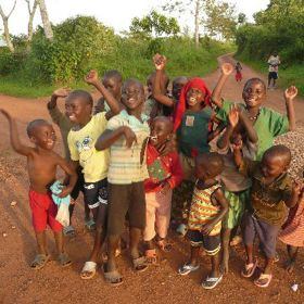 Ugandan village kids