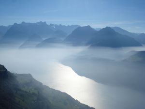 Fog Over Lake Lucerne