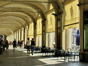 Walking in Turin Italy