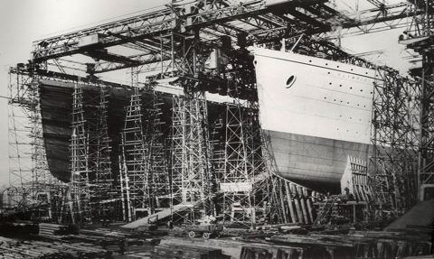Titanic Construction Belfast