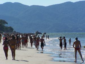 Florianopolis Brazil Mole Beach