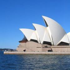 Sydney Opera House side view