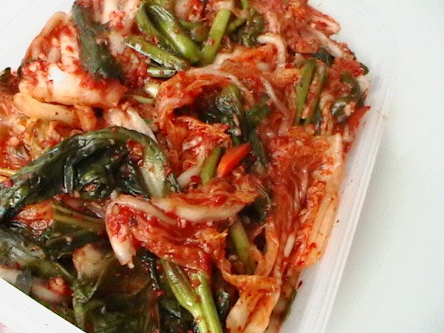 Kimchi or “kimchee”