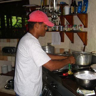 Cooking in Costa Rica