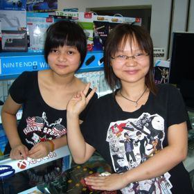 Chinese girls in Shenzhen