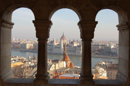 Overlooking Budapest