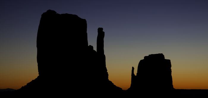 Two Mittens, Arizona - Photo by Rick Sammon