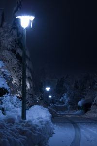Cold winter night