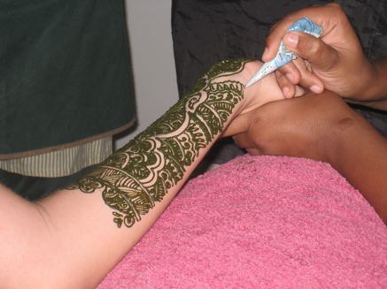 Henna tattoo - Chennai, India