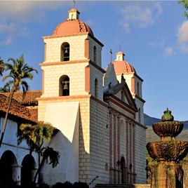 Santa Barbara Mission, California - Peter Dissects the Latest Travel Trends in Keynote Speech