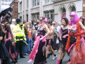 Gay Pride Festival in Manchester, England