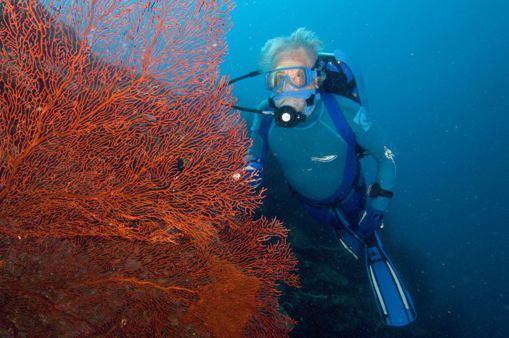 Jean Michel Cousteau Diving