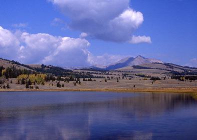 Swan Lake & Electric Peak - Yellowstone National Park