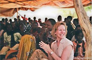 UN Foundation CEO Kathy Calvin in Africa