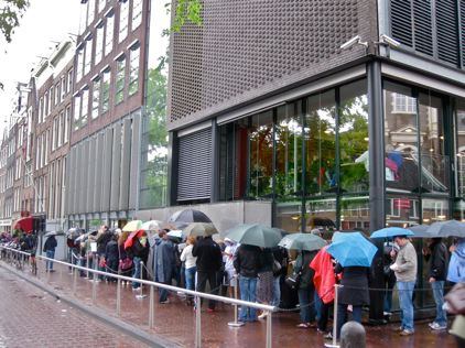 Rain in Amsterdam - Bring an umbrella