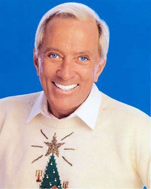 Andy Williams in a classic Christmas sweater