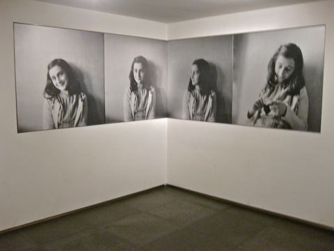 Anne Frank Art - Amsterdam, Netherlands