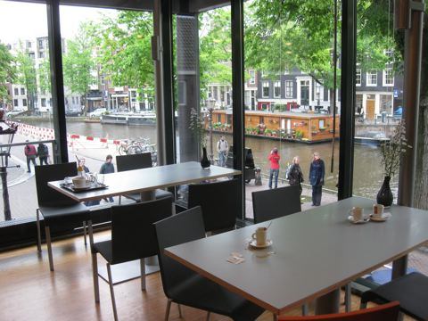 Anne Frank Cafe - Amsterdam, Netherlands