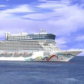 Norwegian Epic side view - Cruise Ship Reviews and more