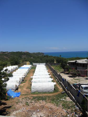 Tent City Haiti - photo by Andrea Atkinson, Scopa Group and Elevate Destinations