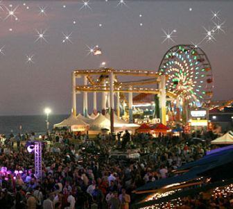 Santa Monica Pier and Ferris Wheel