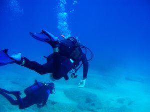 SCUBA divers