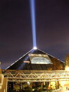 Light at the Luxor