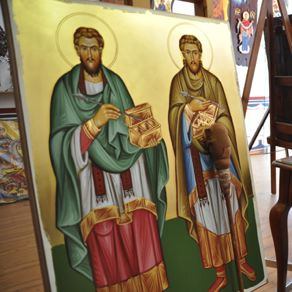 Modern Cyprus Iconography Paintings